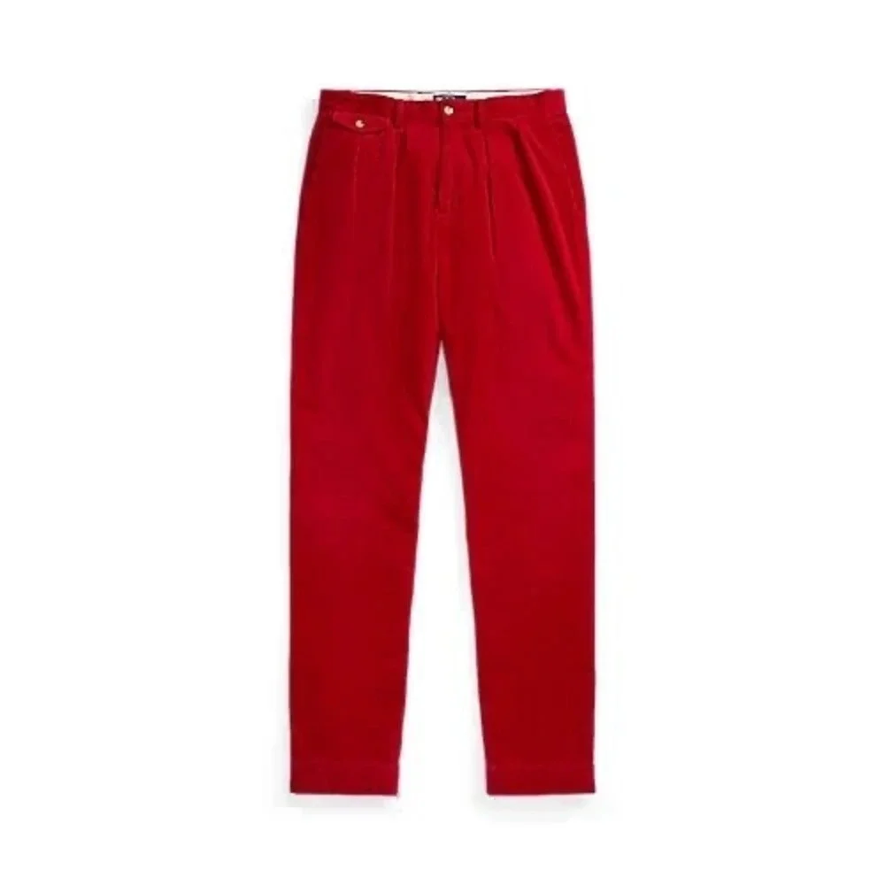 Polo Ralph Lauren Whitman Relaxed Fit Corduroy Pants Men's 38x32‎ Red NWT
